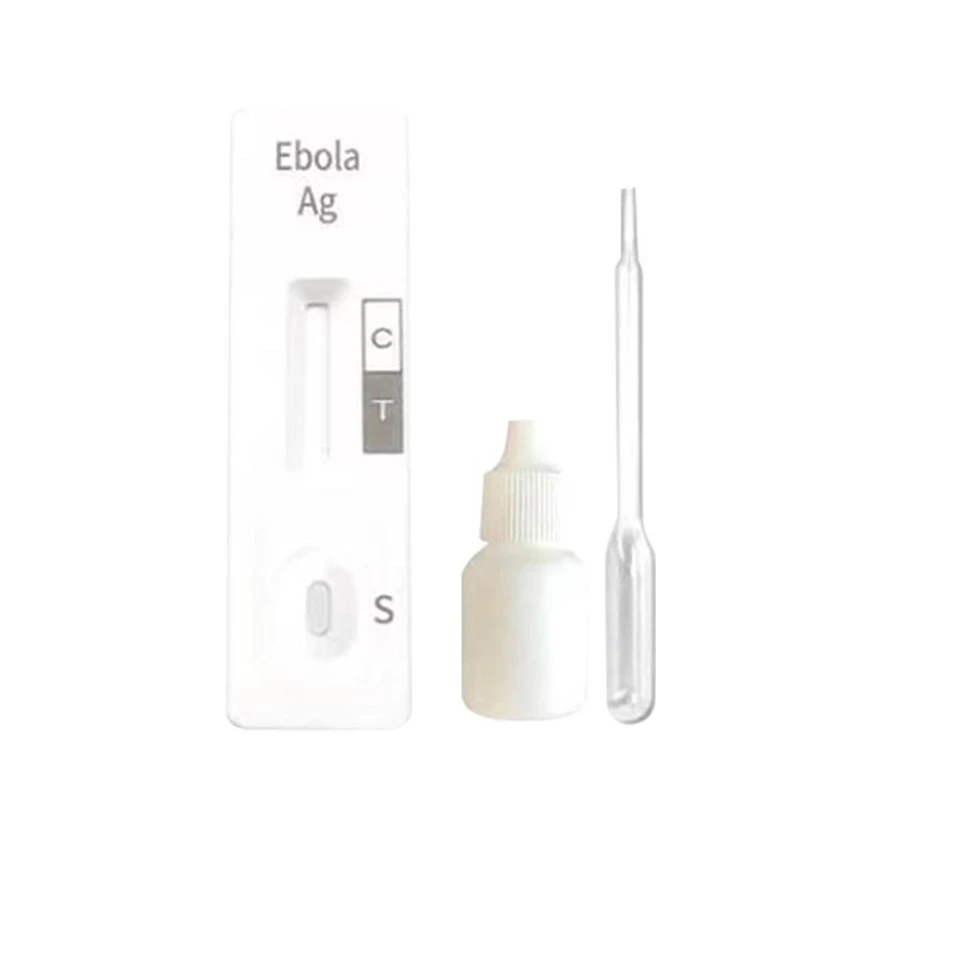 CE-Marked Ebola Virus Rapid Test Kit 15-Min Result Whole Blood Specimen Reliable Antigen Detection factory