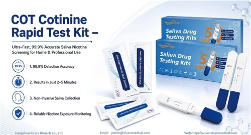 COT Cotinine Rapid Test Kit Fast, Simple And Reliable Nicotine Exposure Monit...